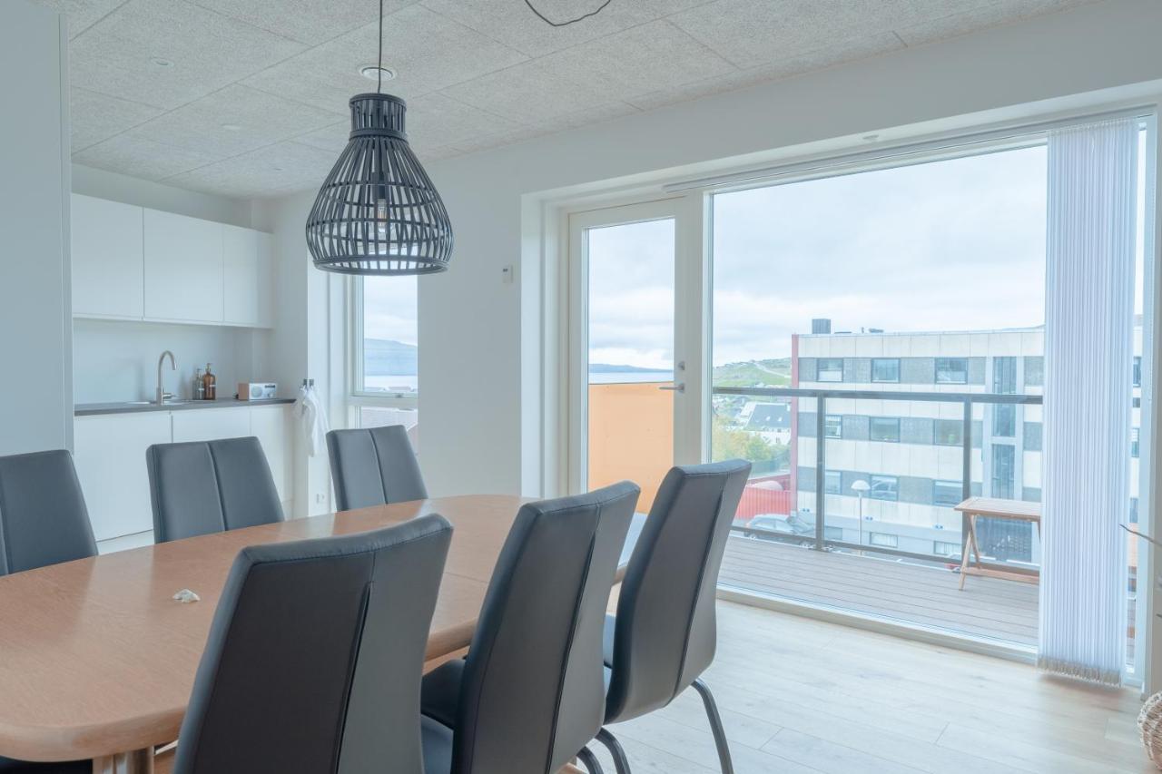 Ferienwohnung New / Stunning Sea View / Light / 3 BR Tórshavn Exterior foto